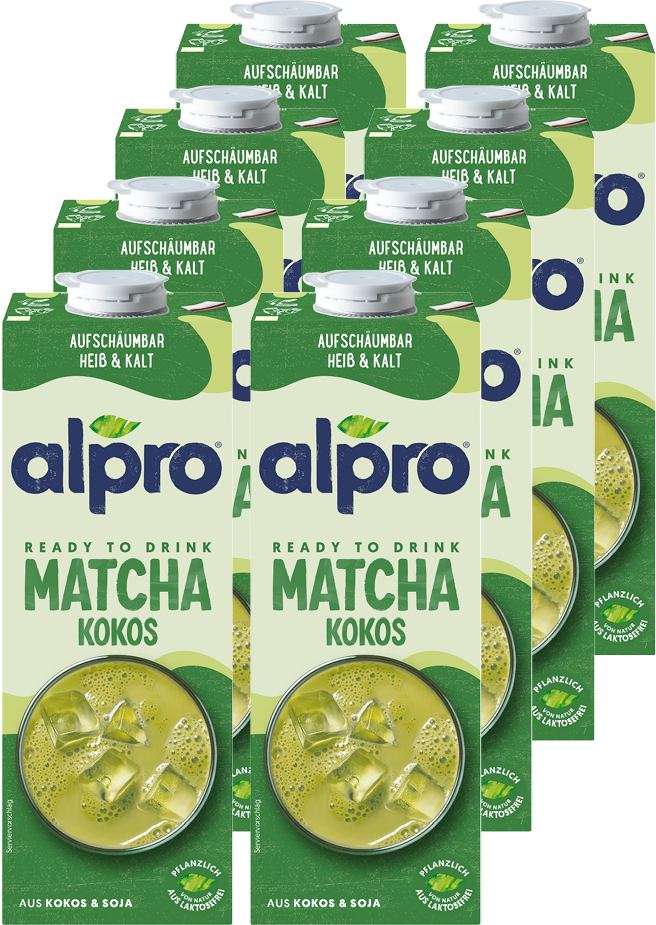 Alpro Matcha Kokos (8 x 1.0 l)