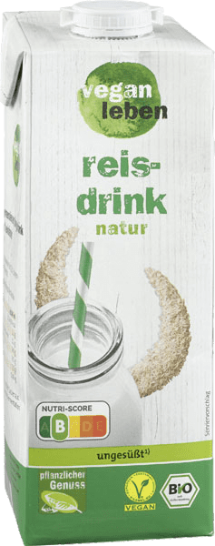 Vegan Leben Bio Reisdrink natur (1 x 1.0 l)