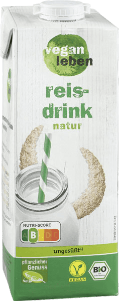 Vegan Leben Bio Reisdrink natur Vegan Leben Bio Reisdrink natur (1 x 1.0 l)