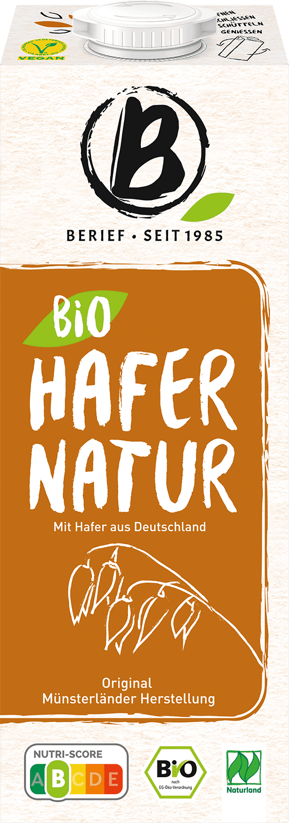 Berief Bio Hafer Natur (1 x 1.0 l)