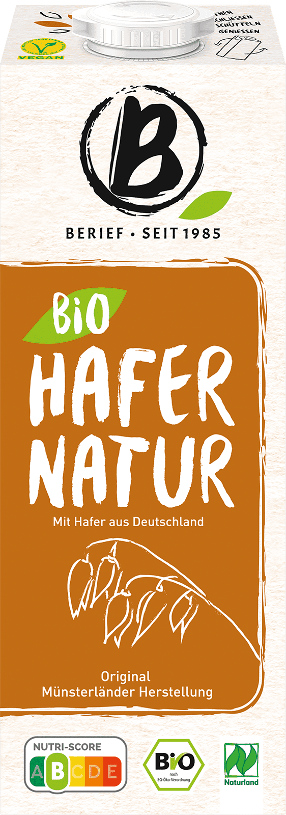 Berief Bio Hafer Natur Berief Bio Hafer Natur (1 x 1.0 l)