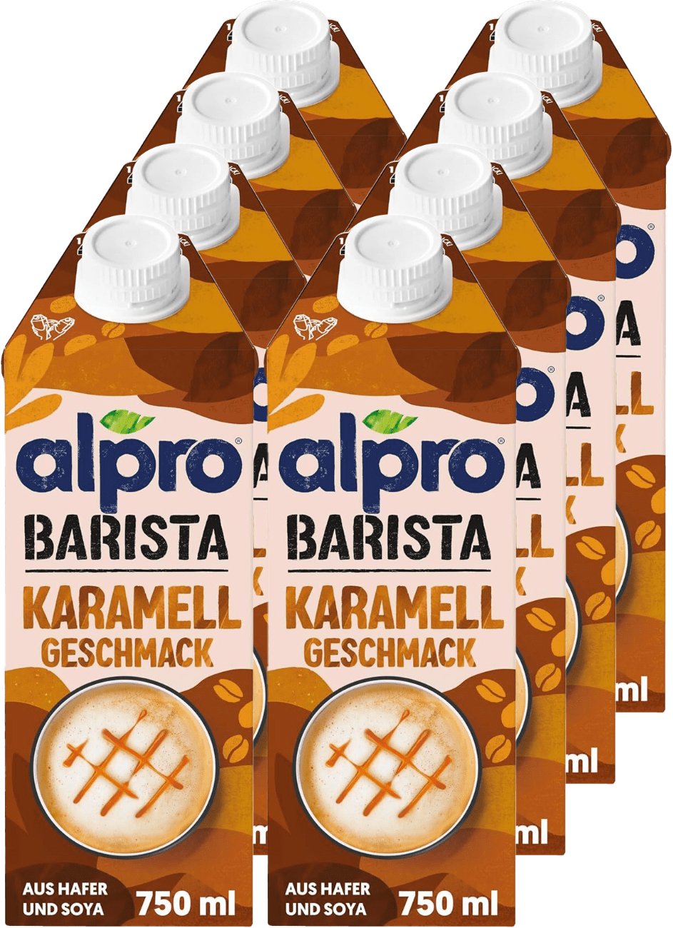 Alpro Barista Karamell Geschmack (8 x 0.75 l)