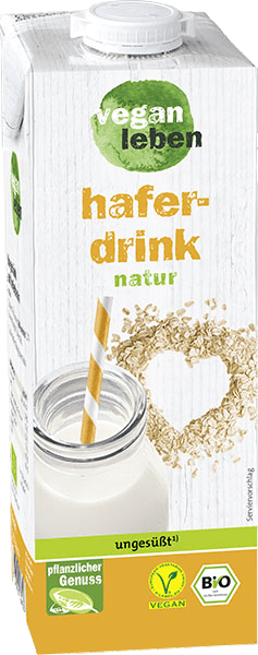 Vegan Leben Bio Haferdrink natur (1 x 1.0 l)