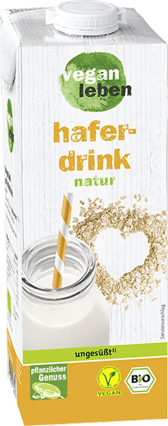 Vegan Leben Bio Haferdrink natur Vegan Leben Bio Haferdrink natur (1 x 1.0 l)