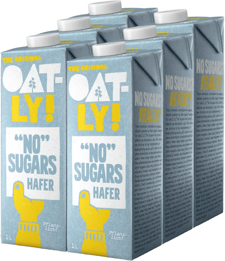 Oatly Haferdrink No Sugars (6 x 1.0 l)