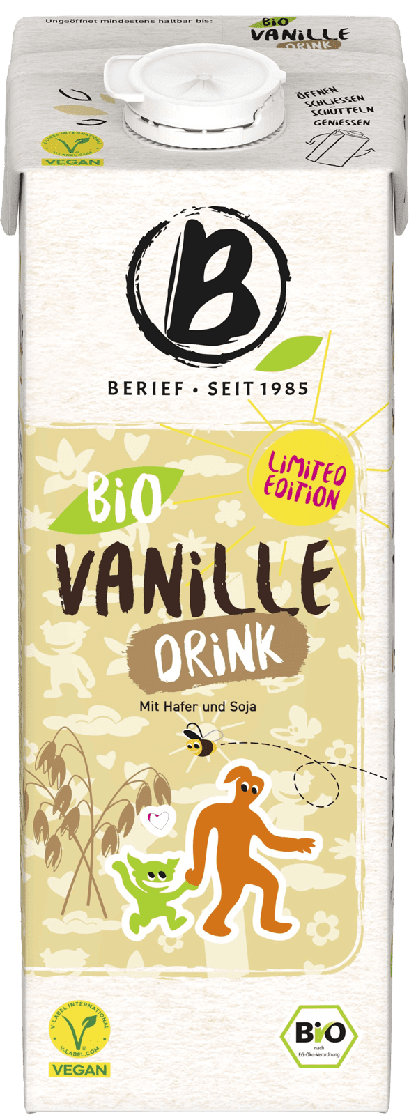 Berief Bio Vanille-Drink Limited Edition (1 x 1.0 l)