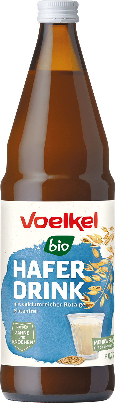 Voelkel Hafer Drink mit calciumreicher Alge Voelkel Hafer Drink mit calciumreicher Alge (1 x 0.75 l)