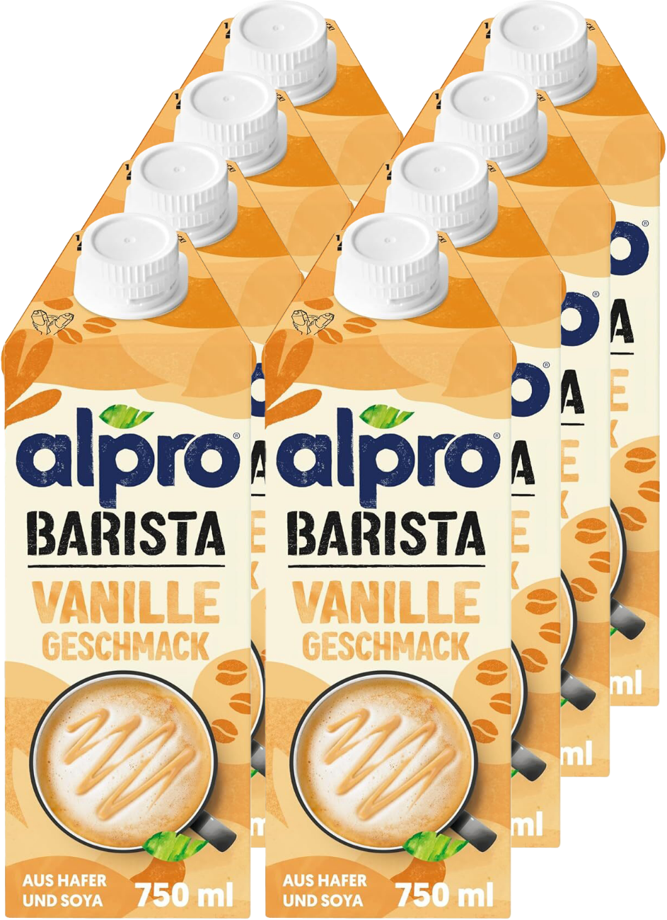 Alpro Barista Vanille Geschmack (8 x 0.75 l)