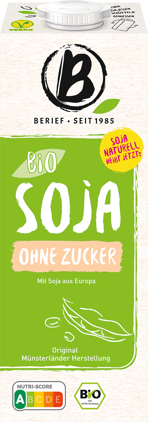 Berief Bio Soja ohne Zucker (1 x 1.0 l)