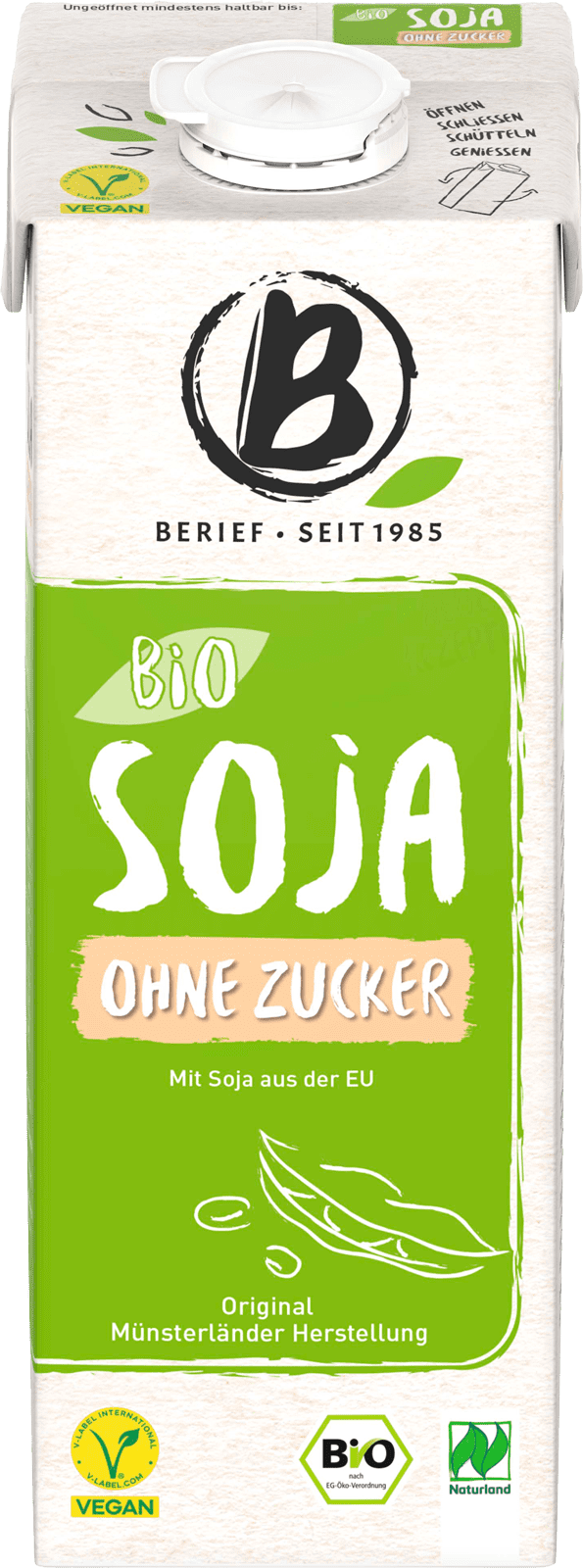 Berief Bio Soja ohne Zucker (1 x 1.0 l)