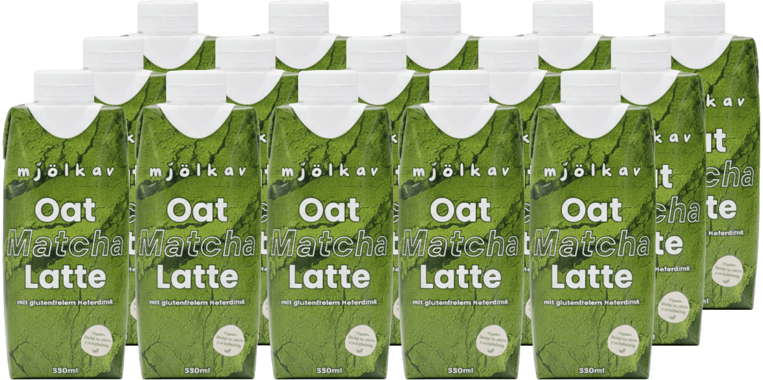Mjölkav Oat Matcha Latte (15 x 0.33 l)