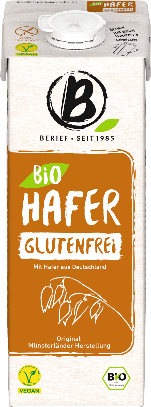 Berief Bio Hafer glutenfrei (1 x 1.0 l)