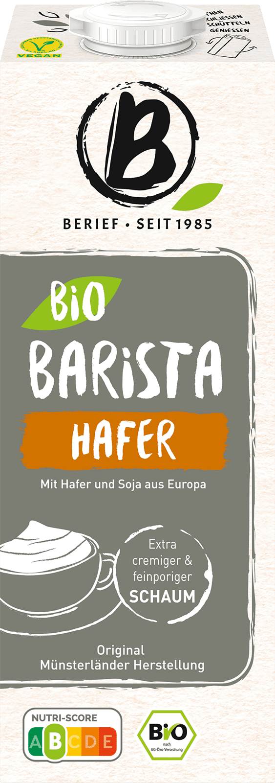 Berief Bio Barista Hafer (1 x 1.0 l)