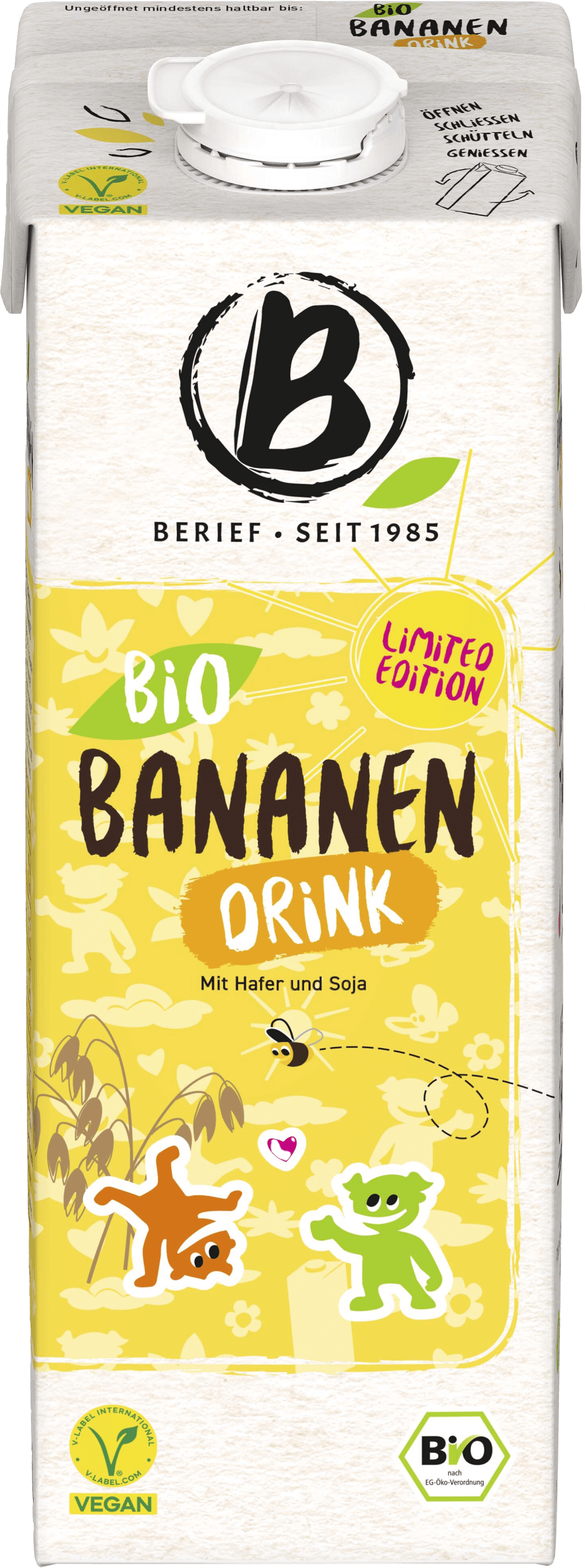 Berief Bio Banane-Drink Limited Edition (1 x 1.0 l)