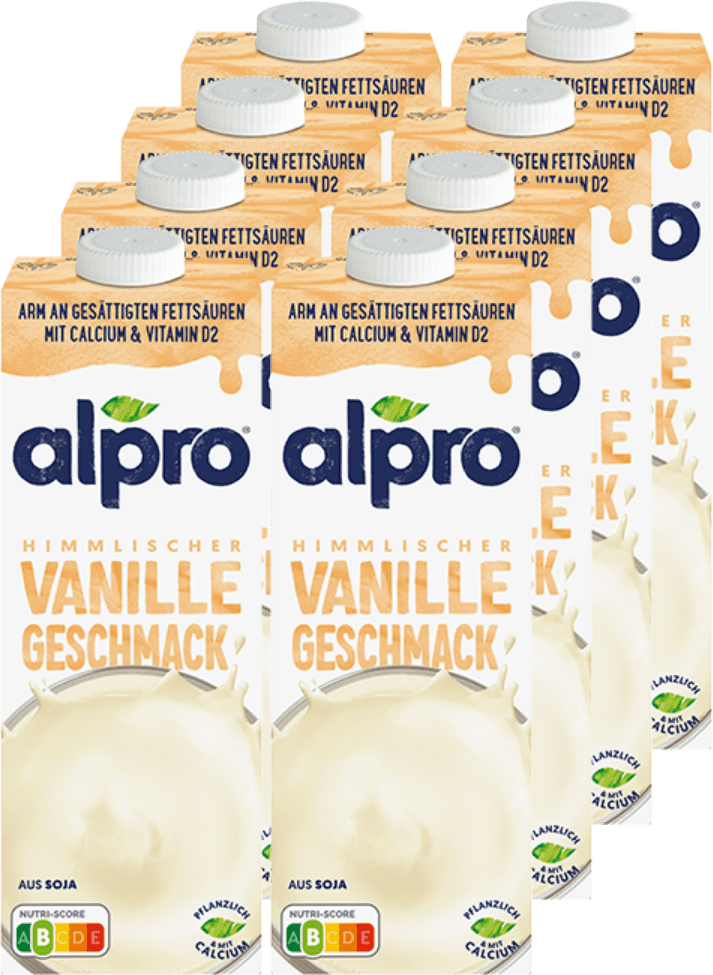 Alpro Soja Vanille Alpro Soja Vanille (8 x 1.0 l)