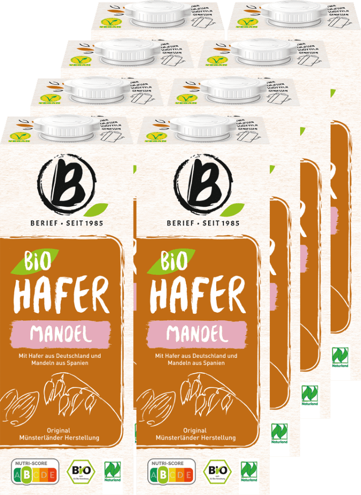 Berief Bio Hafer Mandel Berief Bio Hafer Mandel (8 x 1.0 l)