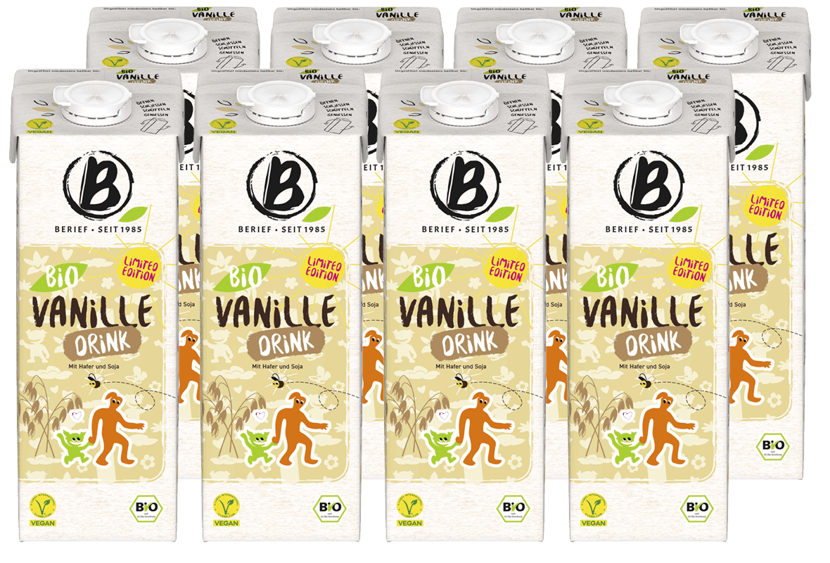 Berief Bio Vanille-Drink Limited Edition Berief Bio Vanille-Drink Limited Edition (8 x 1.0 l)