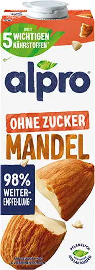 Alpro Mandel ohne Zucker geröstet (1 x 1.0 l)
