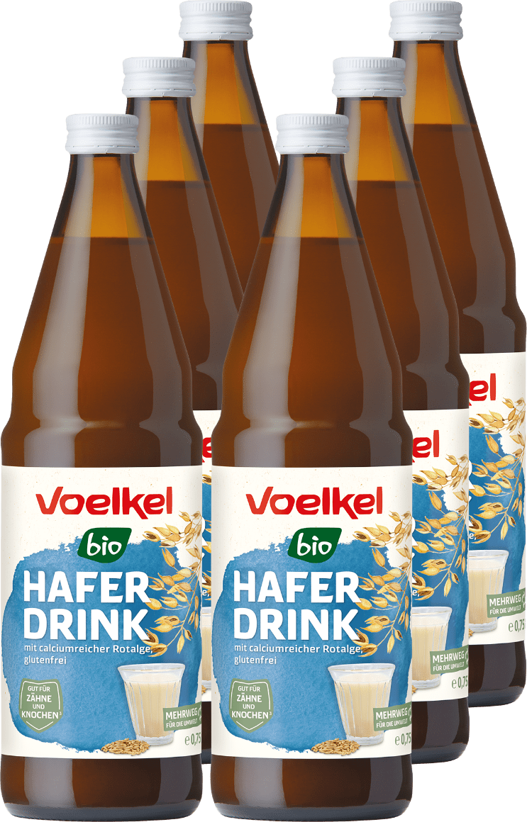 Voelkel Hafer Drink mit calciumreicher Alge Voelkel Hafer Drink mit calciumreicher Alge (6 x 0.75 l)