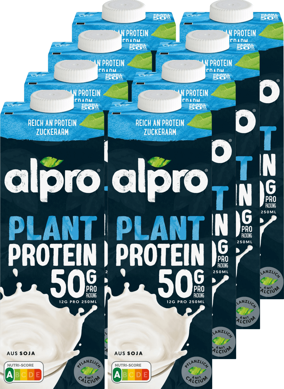 Alpro Plant Protein Natur Alpro Plant Protein Natur (8 x 1.0 l)