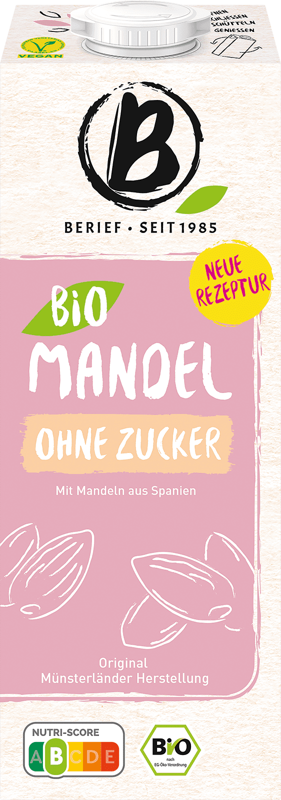 Berief Bio Mandel ohne Zucker (1 x 1.0 l)