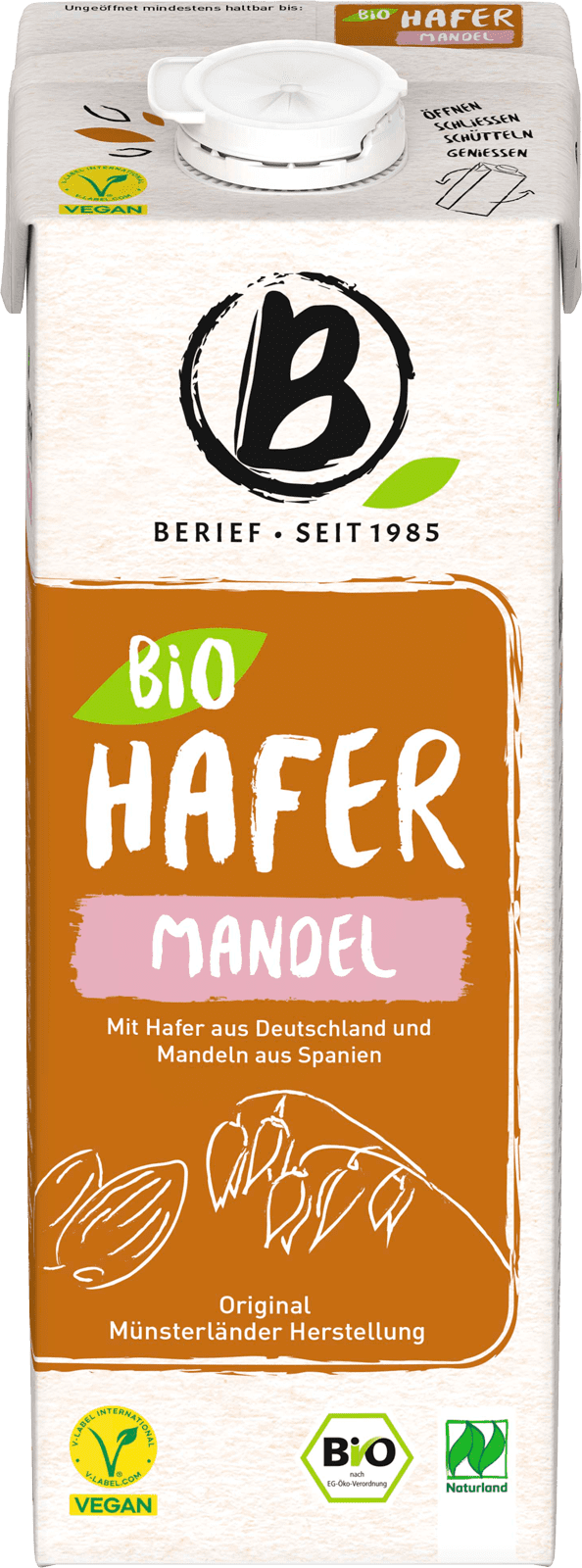 Berief Bio Hafer Mandel (1 x 1.0 l)