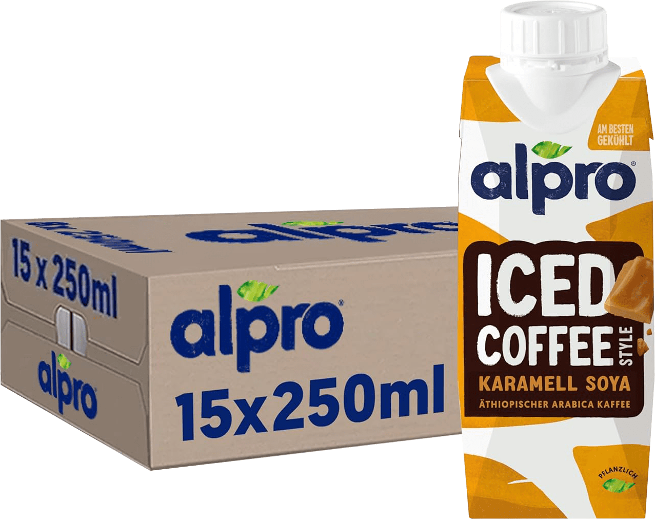 Alpro Iced Coffee Caramel Soja Alpro Iced Coffee Caramel Soja (15 x 0.25 l)