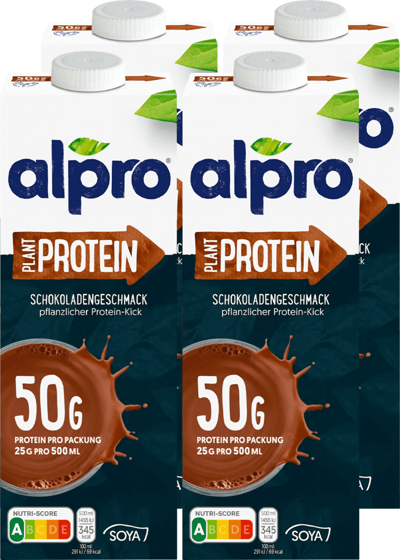 Alpro Protein Schokolade Alpro Protein Schokolade (4 x 1.0 l)